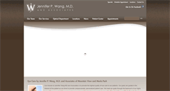 Desktop Screenshot of jenniferwangmd.com
